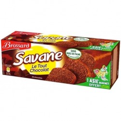 Brossard Savane Tout Chocolat 300g (lot de 3)
