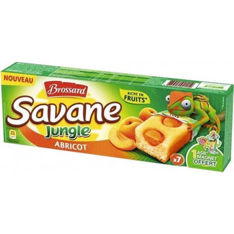 Brossard Savane Jungle Abricot 175g (lot de 3)