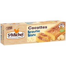St Michel Cocottes Brownie Chocolat Blanc 240g (lot de 3)