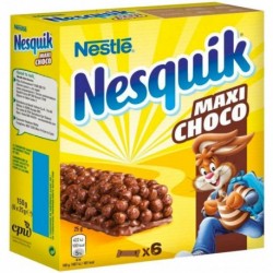 Nesquik Barre Céréales Maxi Choco 150g (lot de 3)