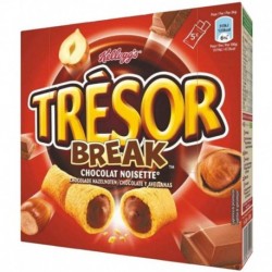 Tresor Break Barre Chocolat Noisette 130g (lot de 3)