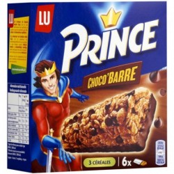 Prince Barre au Chocolat 125g (lot de 3)