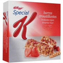 Special K Barre Céréales Fruits Rouges 129g (lot de 3)