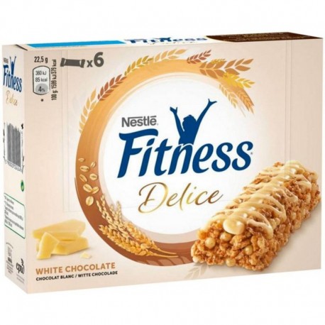 Fitness Barre Délice Chocolat Blanc 135g (lot de 3)