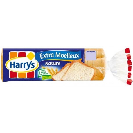 Harrys Extra Moelleux Nature 500g (lot de 6)