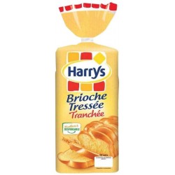 Harrys Brioche Tressée Tranchée 450g (lot de 3)