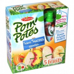 Pom'Potes 5 Fruits Jaunes