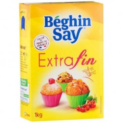 Béghin-Say Extra Fin Poudre 1Kg (lot de 3)