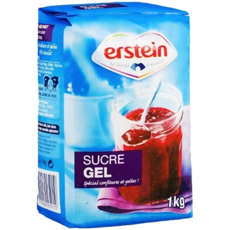 Erstein Sucre Gel 1 Kg (lot de 3)