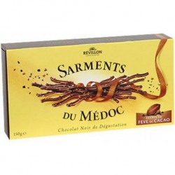 Sarments du Médoc Noir Cacao (Boîte de 150g)