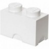 LEGO Storage Brick Boîte de Rangement blanc x2