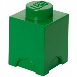 LEGO Storage Brick Boîte de Rangement vert foncé x1