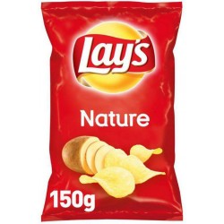 Lay's Chips Nature 150g (lot de 3)