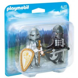 PLAYMOBIL CHEVALIER NOIR ET ARG 4008789068477