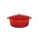 Kuchenprofi cocotte ovale en fonte émaillée 33cm rouge - 0402001433