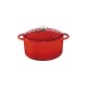 Kuchenprofi cocotte ronde en fonte émaillée 26cm rouge - 0401001426