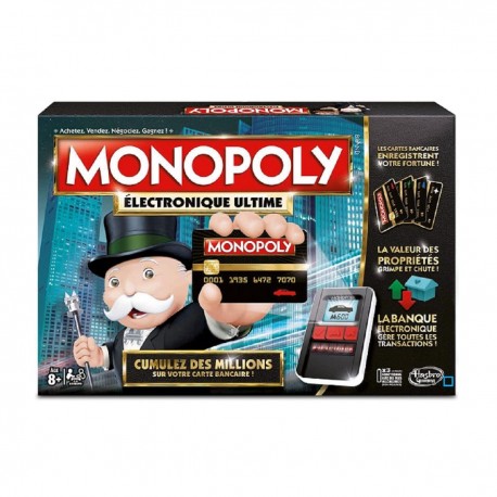 Hasbro Jeu Monopoly électronique ultime