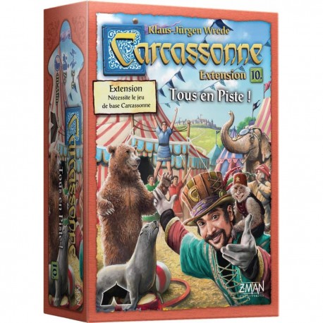 Asmodee Carcassonne Extension 10 Tous en piste