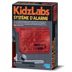 4m - Kidz Labs Kit de fabrication : La science de l'espionnage scientifique : Système d'alarme