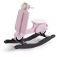 Childhome Scooter A Bascule MDF Rose Noir