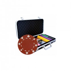 Suited Mallette Premium de 300 jetons de poker Suited - en ABS insert métallique 12g - avec accessoires