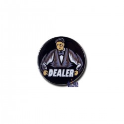 Poker Weight Bouton DEALER - en laiton - 58 mm - dans un étui plastique