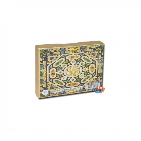 Piatnik Coffret Florence Mosaic - 2 jeux de 52 cartes :