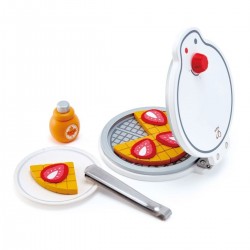 HAPE Gaufrier en bois blanc et ses accessoires