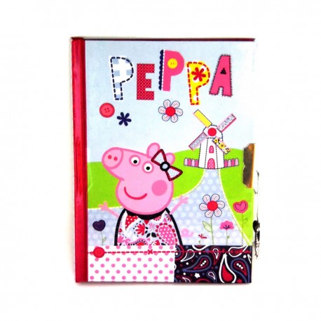 Peppa Pig Journal intime peppa Pig carnet secret Diak