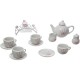 Be Toys Service à thé enfant en porcelaine - 14 Pièces - Rose