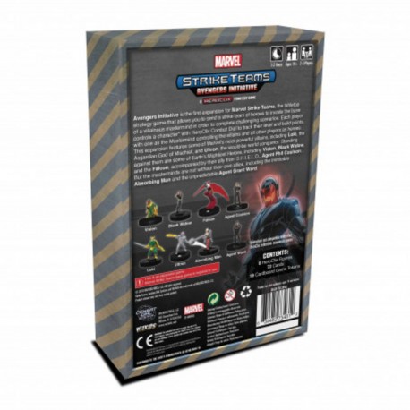 Marvel HeroClix extension jeu de plateau Strike Teams: Avengers Initiative *ANGLAIS*