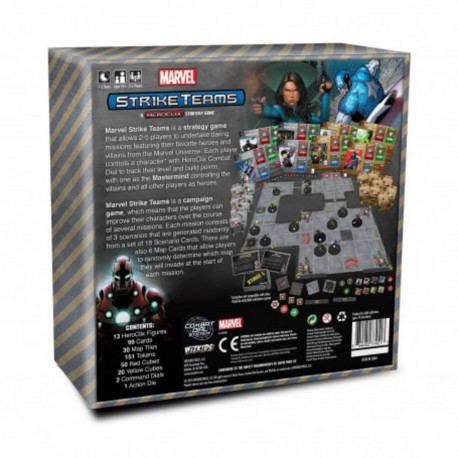 Marvel HeroClix jeu de plateau Strike Teams *ANGLAIS*