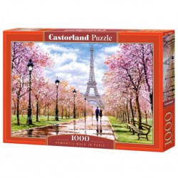 Puzzle Promenade romantique à Paris, Puzzle 1000 Teile