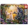 Puzzle Dragon, princesse et licorne