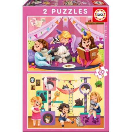 Puzzle Pyjama party