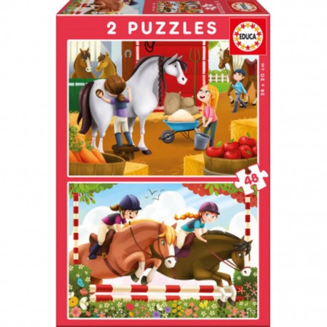 Puzzle Chevaux