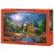 Puzzle Cottage dans le jardin de la lune, Puzzle 1000Te