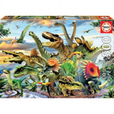 Puzzle DINOSAURES