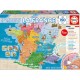 Puzzle Départements et régions de la france