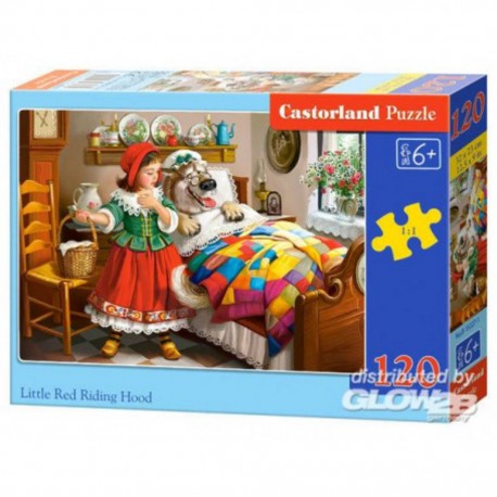 Puzzle Little Red Riding Hood, puzzle 120 pièces