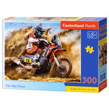 Puzzle Dirt Bike Power, Puzzle 300 couleurs