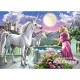 Puzzle Princesse et ses licornes, Puzzle 120 Tei