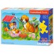 Puzzle Chiens dans le jardin, Puzzle 30 pièces