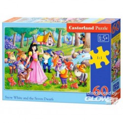 Puzzle Blanche-Neige et les Sept Nains, Puzzle60 pièces