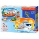 Puzzle Sea Adventures, 2 x casse-tête (9 + 15) pièces