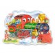 Puzzle Huff et Puff, Puzzle 12 pièces maxi