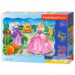 Puzzle Cendrillon, Puzzle 20 pièces maxi