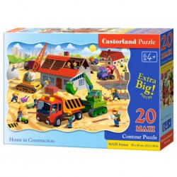 Puzzle Maison dans Construction, Puzzle 20TeileMaxi