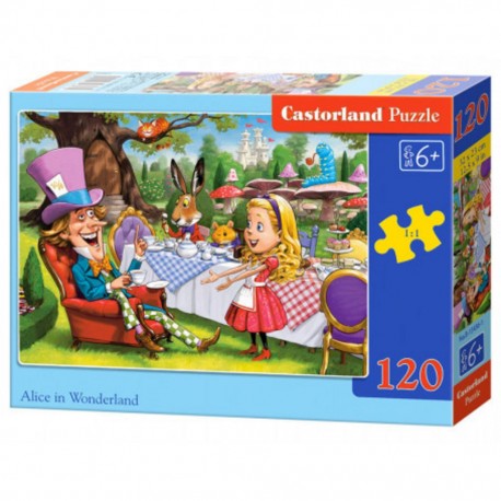 Puzzle Alice au pays des merveilles, Puzzle 120 Teile