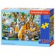 Puzzle Tigres au bord du ruisseau, Puzzle 120 couleurs